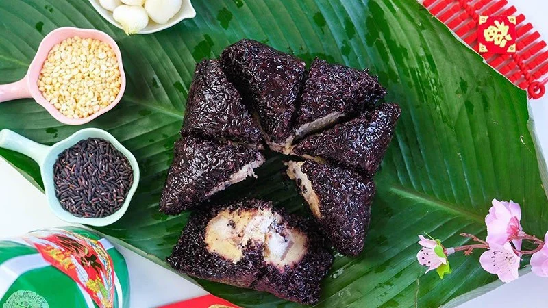 Bánh chưng gạo lứt – món ăn cực “healthy” lưu ý về khẩu phần